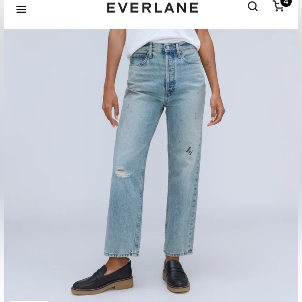 Everlane The Rigid Way High Jean Size 28